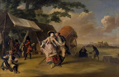 Dans i ett läger, 1765