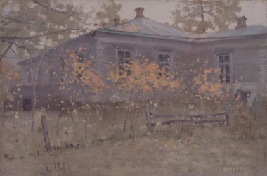 Ett hus på landet hösten 1902
