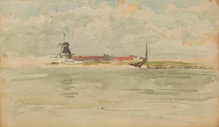 En liten röd anteckning - Dordrecht, 1884.