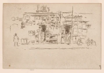 Bird-Cages, Chelsea, ca 1886-88 (etsning; bläck på papper)