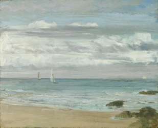 Blått och silver: Trouville, c.1865