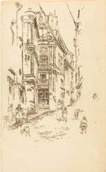 Kanslihuset, Loches, 1888.