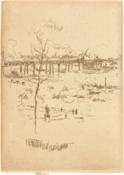Charing Cross Railway-Bridge, ca. 1887.
