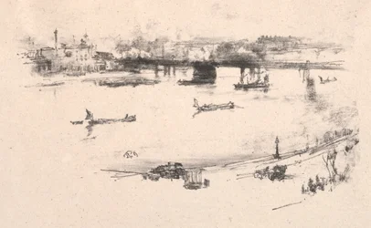 Charing Cross Railway Bridge, 1896.