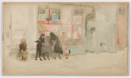 Chelsea Children, ca 1897 (akvarell på papper)