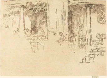 Kyrka, Bryssel, 1887.