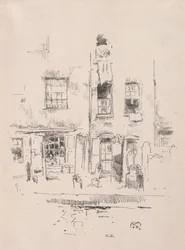 Kyrkogården, 1887.