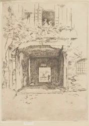 Dörröppning och Vine, 1879-1880.