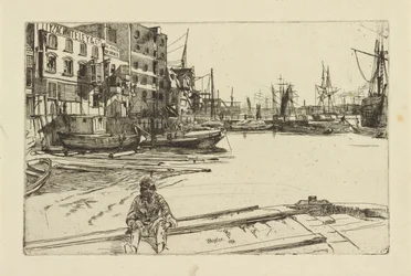 Eagle Wharf Tyzac Whiteley och Co., 1859.