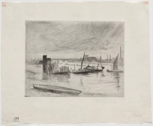 Tidig morgon, Battersea.