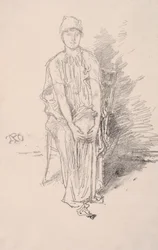 Figurstudie, 1890.