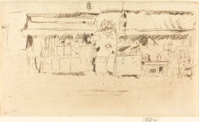 Möbelaffär, c. 1887.