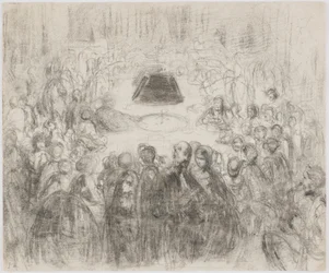 Spelsalong i Baden-Baden, 1858.