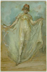 Grönt och blått: Dansaren, ca 1893