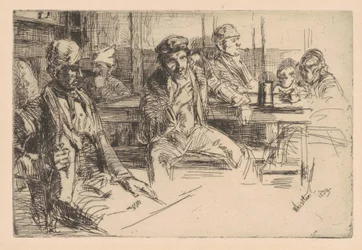 Longshoreman, 1859 (etsning och torrnål på lagt papper)