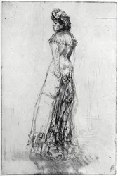 Maude, stående, 1873 1904.