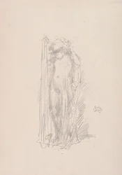 Modelldrapering, 1890.