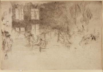 Murano-glasugn, 1879-1880.