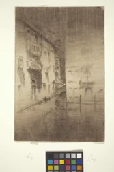 Nocturne: Palaces (etsning med handavtorkning)