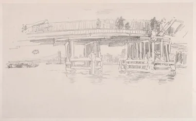 Gamla Battersea Bridge.