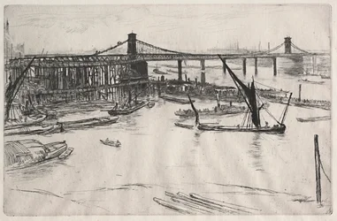 Gamla Hungerford Bridge.