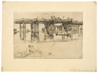 Old Putney Bridge, 1879.