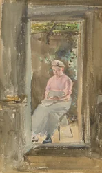 Rosa anteckning - Skalande ärter, 1882-1884.