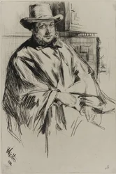 Porträtt av en man, 1860.