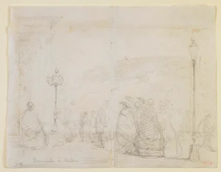 Walk in Baden, 1858.