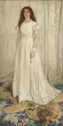 Symfoni i vitt, nr 1: The White Girl, 1862.