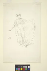 The Dancing Girl (överföringslitografi)