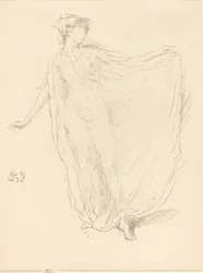 Den dansande flickan, 1889.