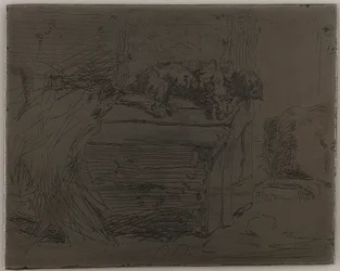 Hunden på kenneln, 1858.