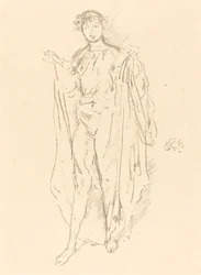 Flickan, c. 1891.