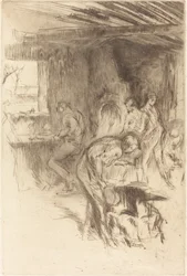 Den lilla smedjan, 1875.
