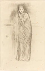 Modellen vilar, 1870.