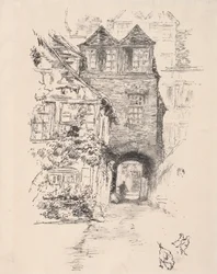 Prästhuset, Rouen, 1894.