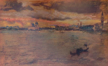 Stormen, solnedgången, 1880, 1904