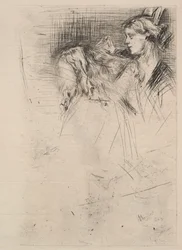 Toaletten, 1863.