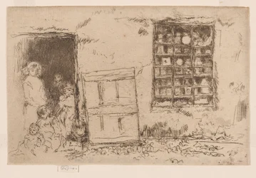 The Village Sweet Shop, ca 1884-86 (etsning; bläck på papper)