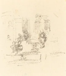 Trial Sketch: An Interior, ca. 1891.