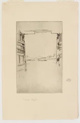 Under Old Battersea Bridge, 1879.