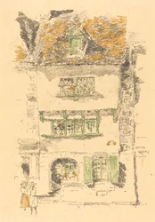 Gula huset, Lannion, 1893.