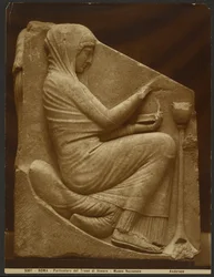 Detalj, Venus tron, Nationalmuseet
