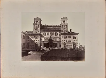 Villa Medici; fasaden mot trädgården, nu Académie de France