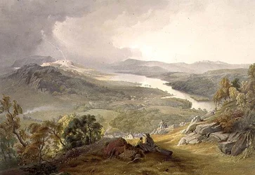 Lake Windermere, från "The English Lake District"