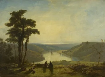 Utsikt över Avon från Durdham Down