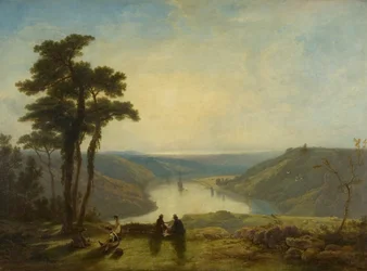 Utsikt över Avon från Durdham Down