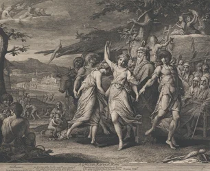 A Grecian Harvest Home (Designer för väggarna i det stora rummet i Society for the Encouragement of the Arts)