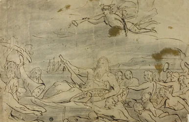 Studie för handel eller Themsens triumf, 1767-80